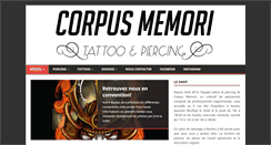 Desktop Screenshot of corpusmemori.com